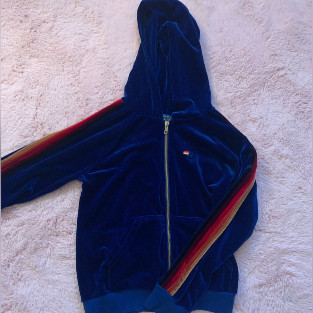 Aviator Nation Kids zip up hoodie